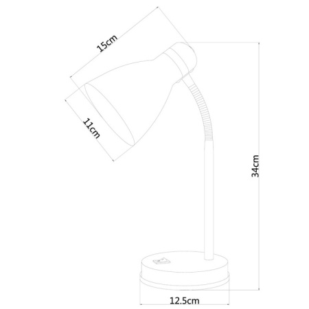Настольные лампы — Настольная лампа ARTE Lamp A5049LT-1WH купить в 