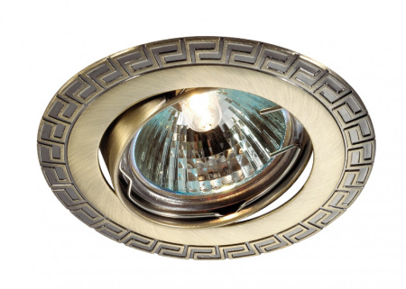 Встраиваемые точечные светильники — Встраиваемый светильник Novotech 369615 купить в 