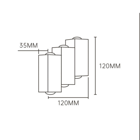 Уличные настенные светильники — Светильник настенный Escada 30005W/01LED купить в 