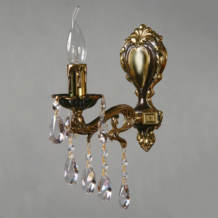 Настенные бра — Бра AMBIENTE by BRIZZI 2128/1 PB Tear Drop купить в 