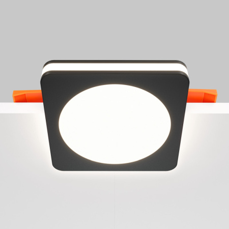 Встраиваемые точечные светильники — Встраиваемый светильник Maytoni Technical DL2001-L12B4K купить в 