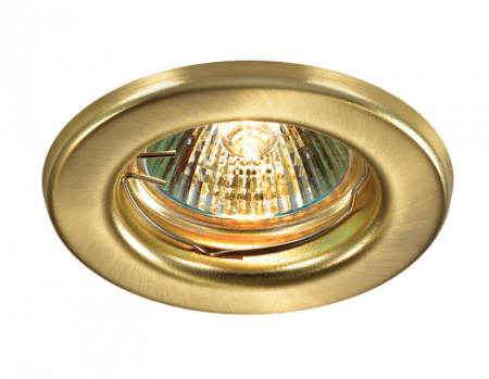 Встраиваемые точечные светильники — Встраиваемый светильник Novotech 369704 купить в 