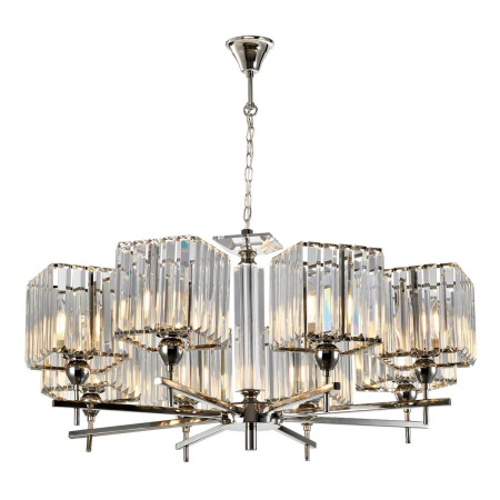 Люстры подвесные — Подвесная люстра iLamp Staten P9514-8 NIC купить в 