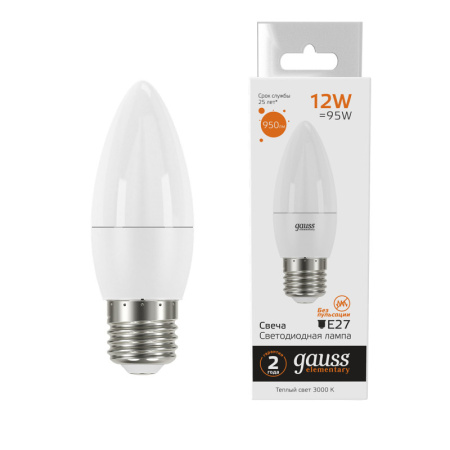 Светодиодные лампы — Светодиодная лампа Gauss 30212 купить в 