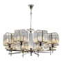 Люстры подвесные — Подвесная люстра iLamp Staten P9514-8 NIC купить в 