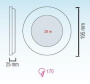 Светильники Downlight — Встраиваемый светодиодный светильник Horoz Slim-15 15W 4200K 056-003-0015 HRZ00002151 купить в  Светильники Downlight — Встраиваемый светодиодный светильник Horoz Slim-15 15W 4200K 056-003-0015 HRZ00002151 купить в
