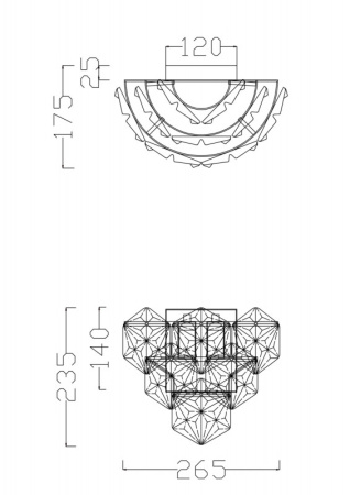 Настенные бра — Бра Freya FR1004WL-02CH купить в 
