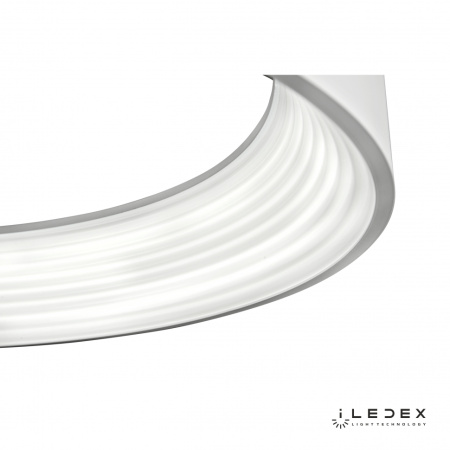 Подвесные светильники — Подвесная люстра iLedex Bend 8330R-WH купить в  Подвесные светильники — Подвесная люстра iLedex Bend 8330R-WH купить в