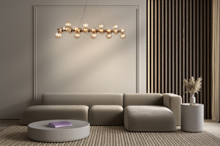 Люстры подвесные — Подвесная люстра Maytoni MOD547PL-25G купить в 