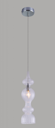 Подвесные светильники — Подвесной светильник Crystal Lux IRIS SP1 A TRANSPARENT купить в 