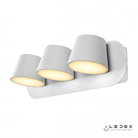 Свет для дома — Настенный светильник iLedex Flexin W1118-3AS WH купить в  Свет для дома — Настенный светильник iLedex Flexin W1118-3AS WH купить в