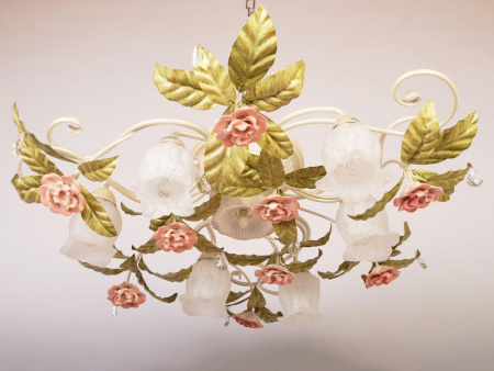 Потолочные люстры — Потолочная люстра Abrasax Irma PL.6502-6Cream купить в  Потолочные люстры — Потолочная люстра Abrasax Irma PL.6502-6Cream купить в