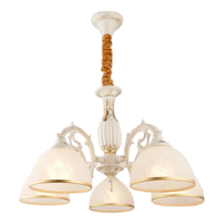 Люстры подвесные — Подвесная люстра IMEX KL.2639-5-S WG купить в 