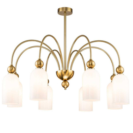 Люстры на штанге — Потолочная люстра Escada ODE 686/8PL Copper купить в 