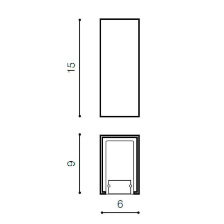 Настенные бра — Настенный светильник Azzardo Raul AZ0891 купить в 