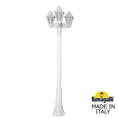 Высокие уличные фонари — Садово-парковый светильник Fumagalli E22.156.S30.WXF1R купить в 