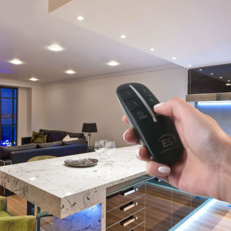 Пульты управления для электроустановки — Пульт управления для электроустановки Elektrostandard Пульт управления Y8 Черный (4 канала) купить в 