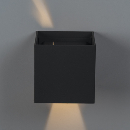 Уличные настенные светильники — Светильник настенный ITALLINE IT01-A310 DARK GREY купить в 