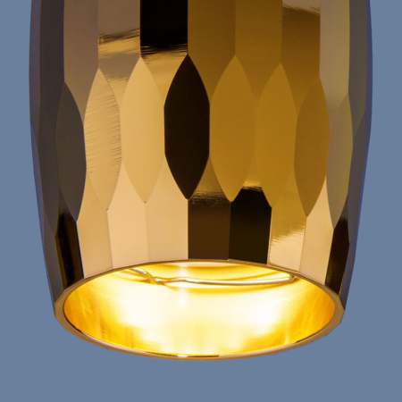 Накладные точечные светильники — Накладной светильник Elektrostandard DLN104 GU10 золото купить в 