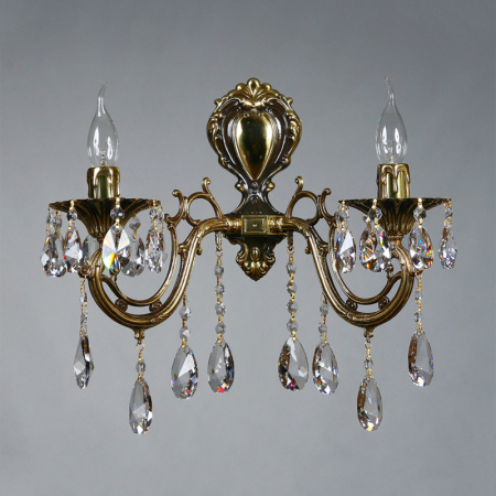 Настенные бра — Бра AMBIENTE by BRIZZI 8818/2 PB Tear drop купить в 