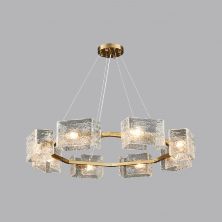 Люстры подвесные — Подвесная люстра iLamp 2078-D890 BR купить в 