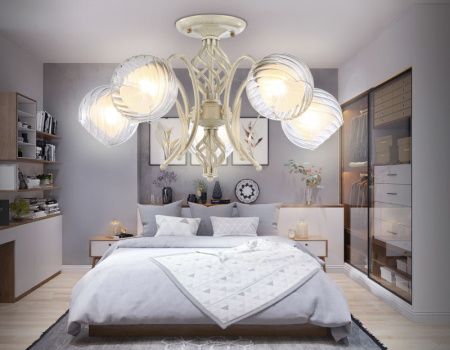 Люстры на штанге — Люстра на штанге Ambrella Light TR3066 купить в 