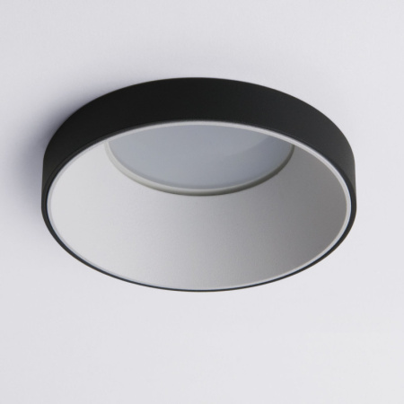 Встраиваемые точечные светильники — Встраиваемый светильник Elektrostandard 112 MR16 белый/черный купить в 