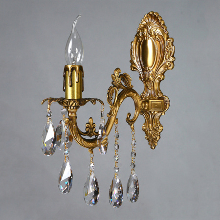 Настенные бра — Бра AMBIENTE by BRIZZI 2118/1 AB Tear drop купить в 