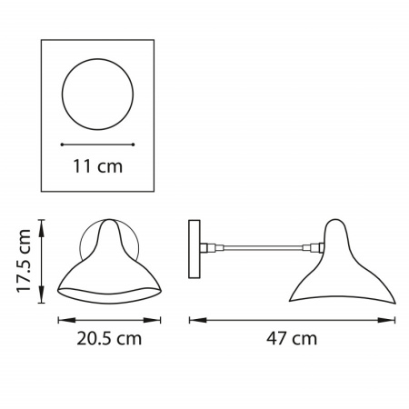 Настенные бра — Бра Lightstar 764607 купить в 