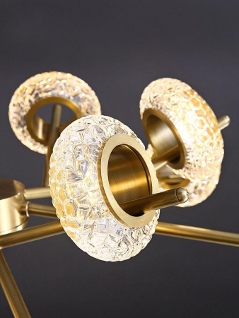 Люстры на штанге — Подвесная светодиодная люстра Elvan LU-4664 купить в 