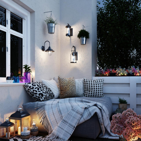 Уличные настенные светильники — Светильник настенный Odeon Light 4835/1W купить в 