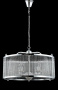 Люстры подвесные — Подвесная люстра Crystal Lux TADEO SP6 D600 CHROME/TRANSPARENTE купить в 