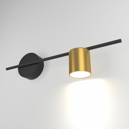 Настенные бра — Бра Elektrostandard Acru LED черный/золото (MRL LED 1019) купить в  Настенные бра — Бра Elektrostandard Acru LED черный/золото (MRL LED 1019) купить в