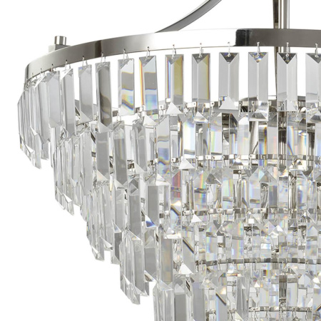 Люстры подвесные — Подвесная люстра Lumien Hall Novello LH0039/13P-NK-CL купить в 