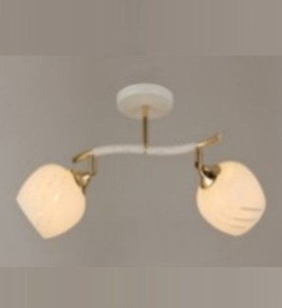 Потолочные люстры — 03102/2 белый+золото купить в 