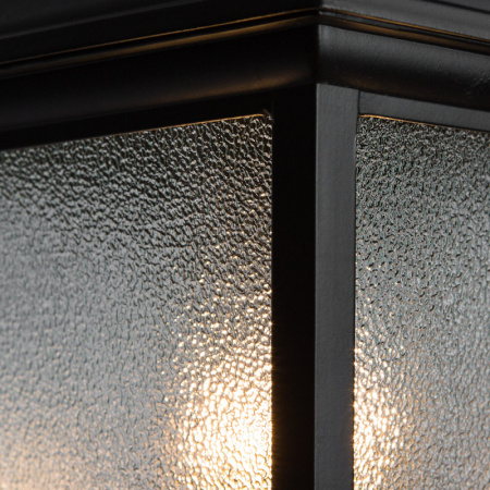 Низкие уличные фонари — Садово-парковый светильник ARTE Lamp A1014FN-1BK купить в 