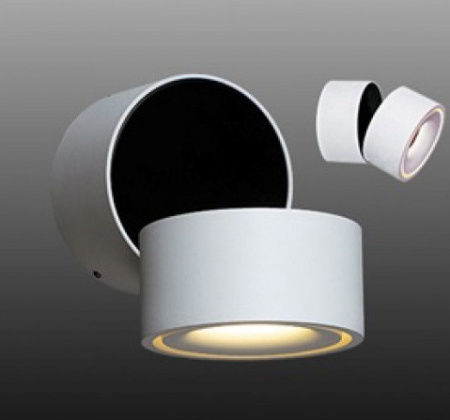 Настенные бра — Бра ITALLINE UNIVERSAL white/black купить в 