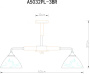 Люстры на штанге — Люстра на штанге ARTE Lamp A5032PL-3BR купить в  Люстры на штанге — Люстра на штанге ARTE Lamp A5032PL-3BR купить в