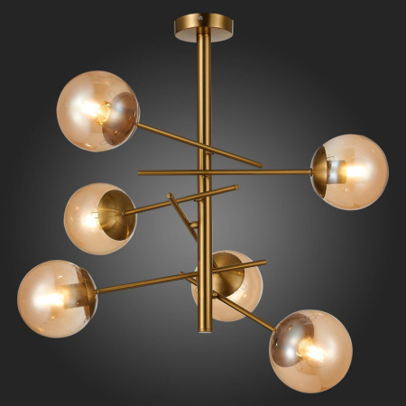 Люстры на штанге — Люстра на штанге Evoluce SLE1099-312-06 купить в 