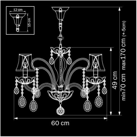 Люстры подвесные — Подвесная люстра Osgona Acesso 721063 купить в 