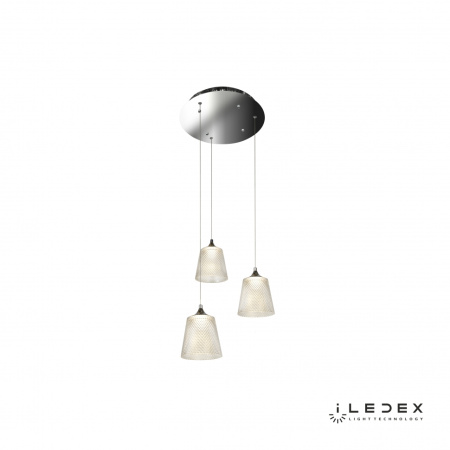 Свет для дома — Подвесной светильник iLedex Flora WD8007-3 CR купить в  Свет для дома — Подвесной светильник iLedex Flora WD8007-3 CR купить в