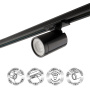 Трековые светильники — Светильник на шине Denkirs DK6501-BK купить в 
