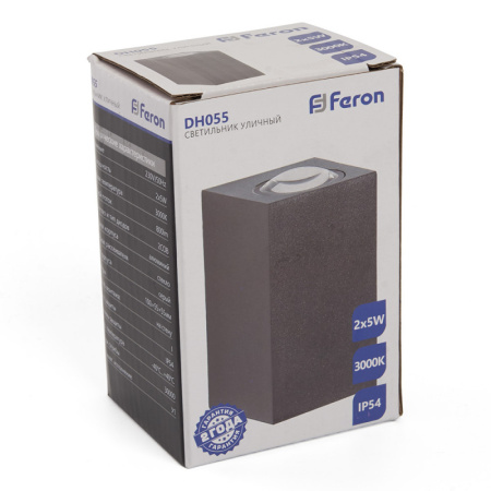 Уличные настенные светильники — Светильник настенный Feron 48489 купить в 