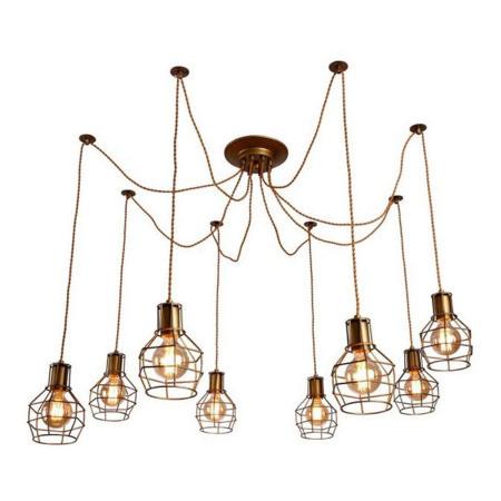 Люстры подвесные — Подвесная люстра Escada 1129/8S (Bronze) купить в 