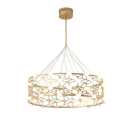 Люстры подвесные — Подвесная светодиодная люстра Milosh Tendence 0760CL-80GD купить в  Люстры подвесные — Подвесная светодиодная люстра Milosh Tendence 0760CL-80GD купить в
