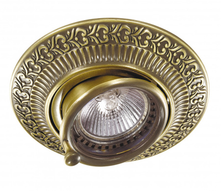 Встраиваемые точечные светильники — Встраиваемый светильник Novotech 370015 купить в 