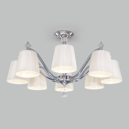 Люстры на штанге — Люстра на штанге Eurosvet 60122/8 хром купить в 