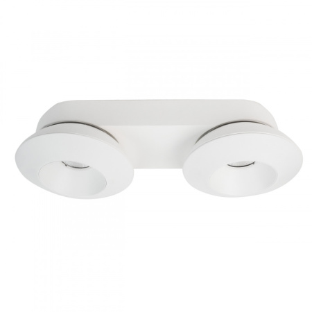 Накладные точечные светильники — Накладной светильник LeDron KRIS SLIM 2 White купить в 