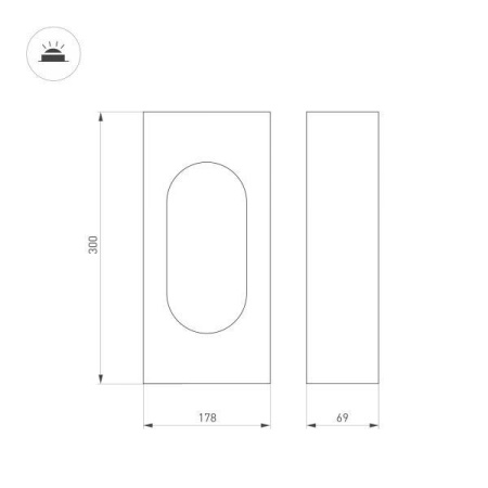 Низкие уличные фонари — Садово-парковый светильник Arlight 037525 купить в 