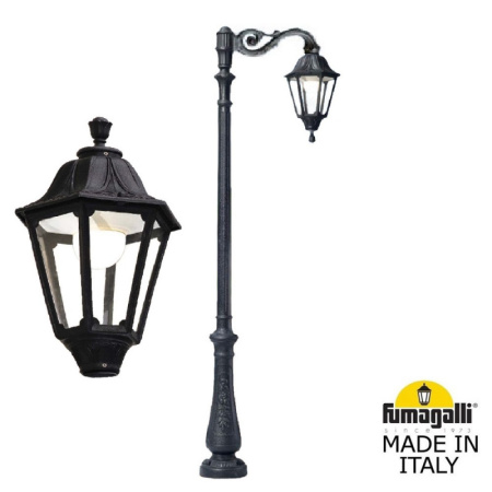 Высокие уличные фонари — Садово-парковый светильник Fumagalli E35.202.M10.AXH27 купить в 